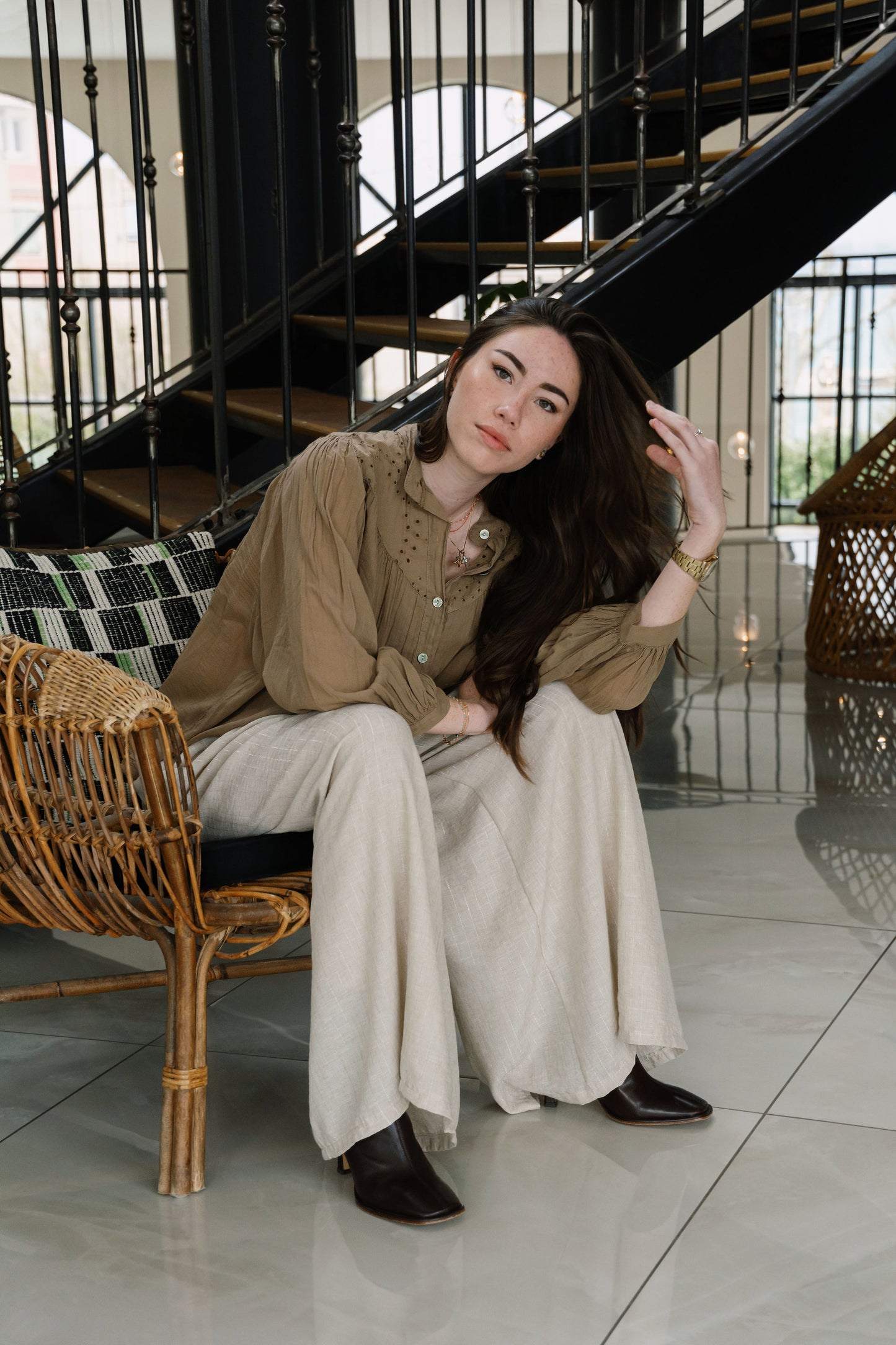 ✧ Pantalon ALTHÉA – Essence d’Élévation ✧