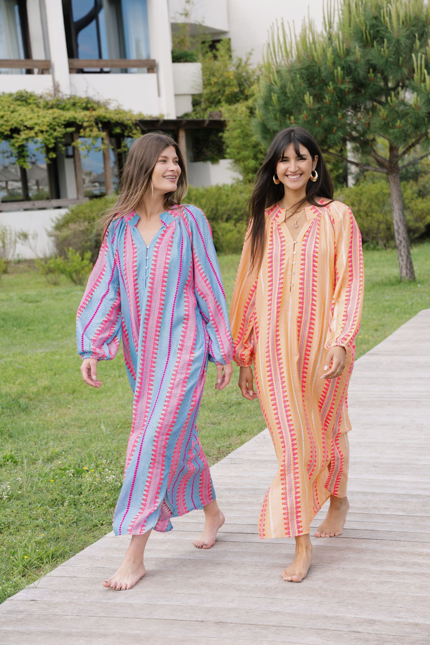✧ Robe longue ELENIA – Rosée Soleil ✧