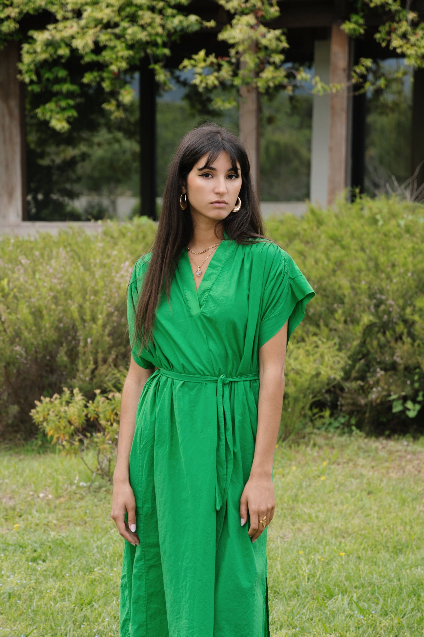 🌿 Robe longue "SAELORIA"