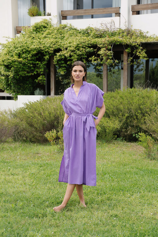 🌿 Robe longue "SAELORIA"